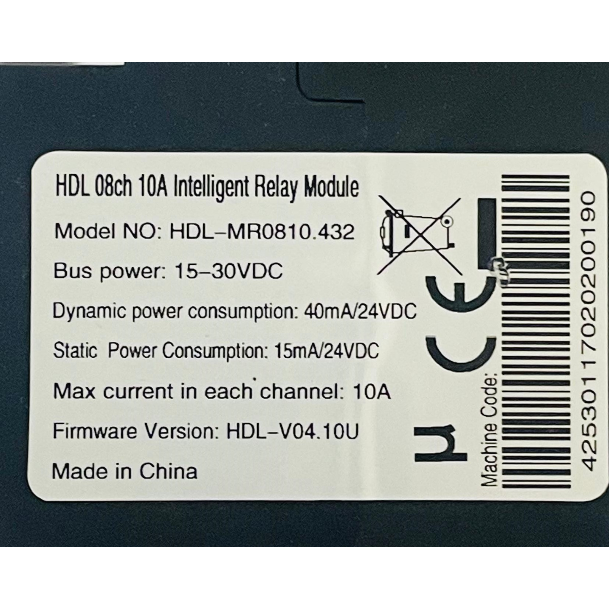 Hdl Module HDL HDL-MR0810.432 Intelligent Relay Module – We Sell Stocks