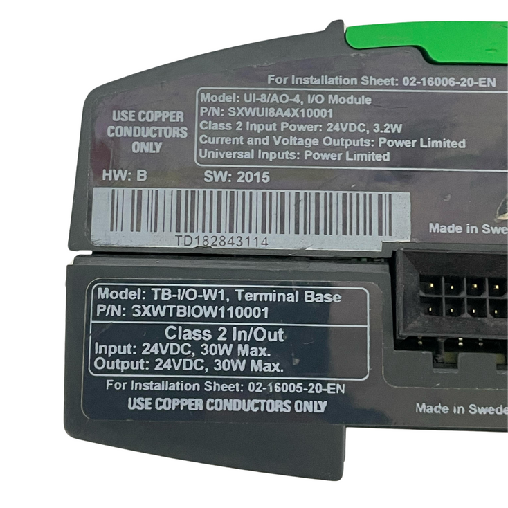 SCHNEIDER ELECTRIC UI-8/AO-4 I/O Module SXWUI8A4X10001