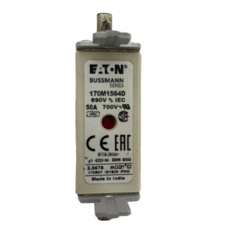 EATON Bussmann 170M1564D ( 50A ) 690Vac Power Module Fuse 10 Pieces in 1 box
