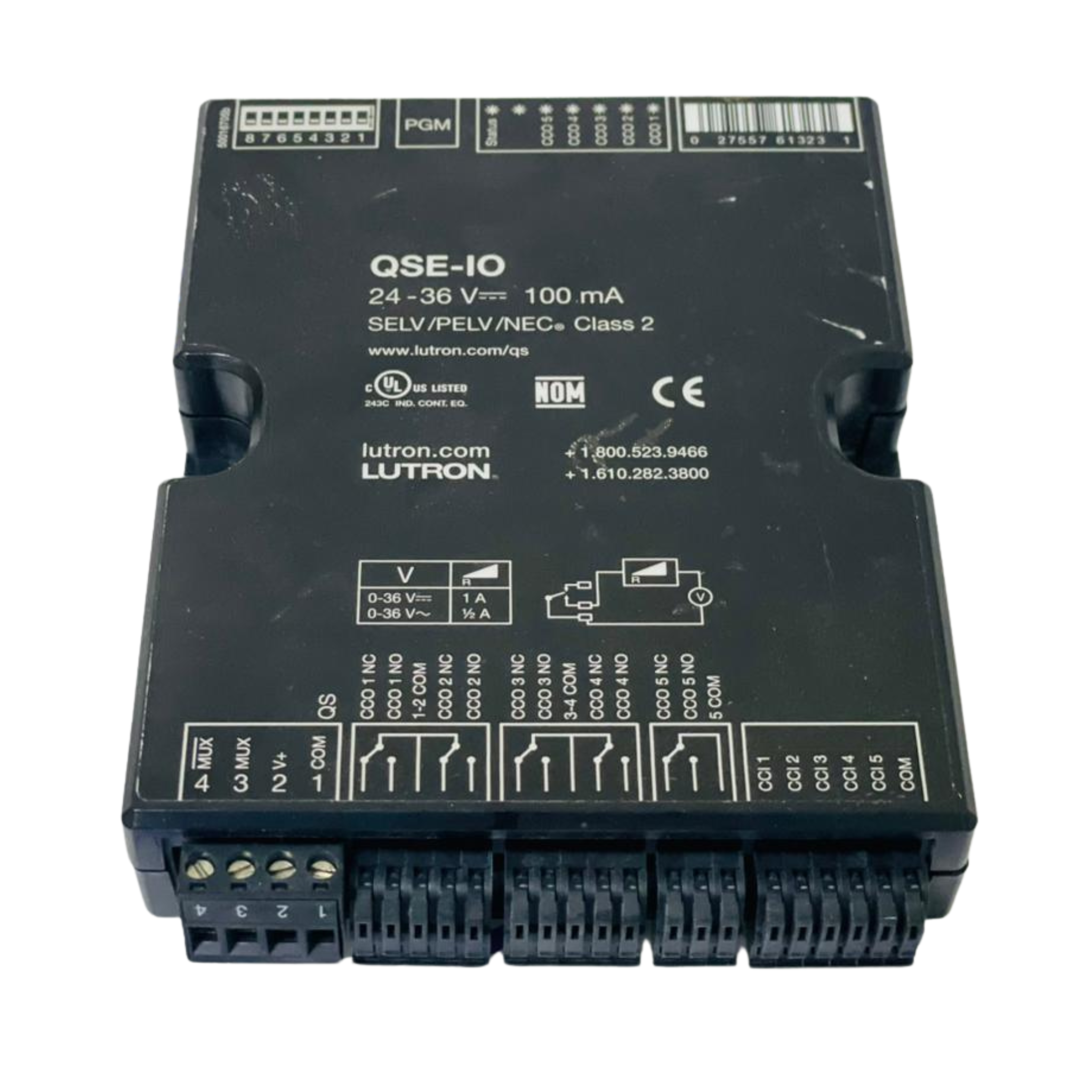 LUTRON QSE-IO Input Output Interface Module – We Sell Stocks