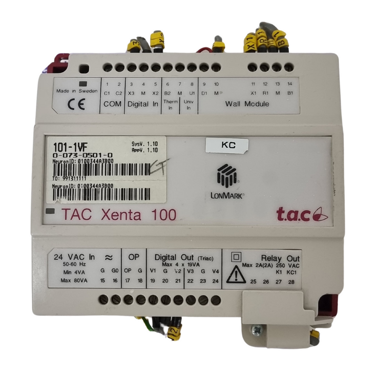 T.A.C 0-073-0501-0 Zone Controller TAC XENTA 100