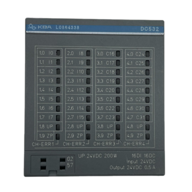 ABB DC532 B4 1SAP240100R3001 DIGITAL INPUT/OUTPUT MODULE