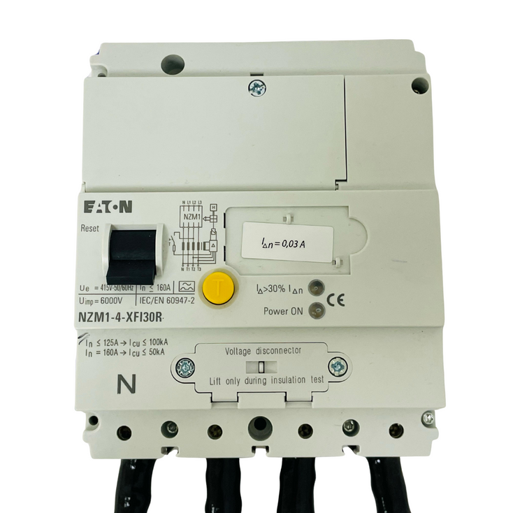 EATON NZM1-4-XFI30R Add On Block 160A