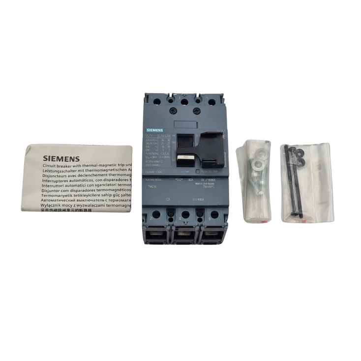 SIEMENS 3VA1040-3ED32-0AA0 Circuit Breaker 40A
