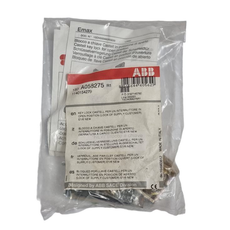 ABB 1SDA058275R1 Key Lock Castell