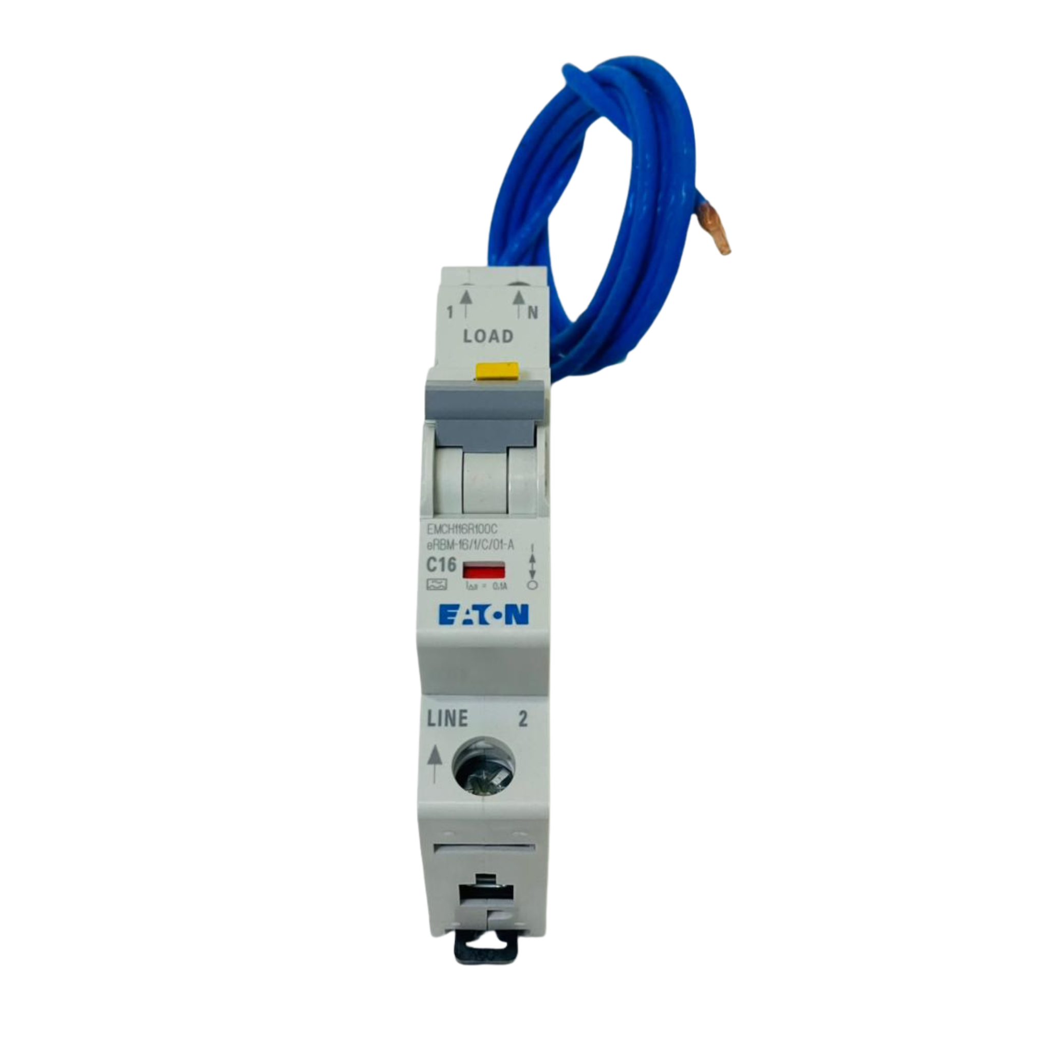 EATON EMCH116R100C RCBO eRBM-16/1/C/01-A 16A 240V Single Pole – We Sell ...