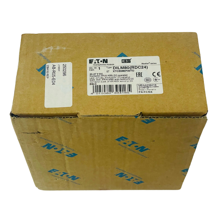 SIEMENS DILM80(RDC24) Contactor 24-27V DC