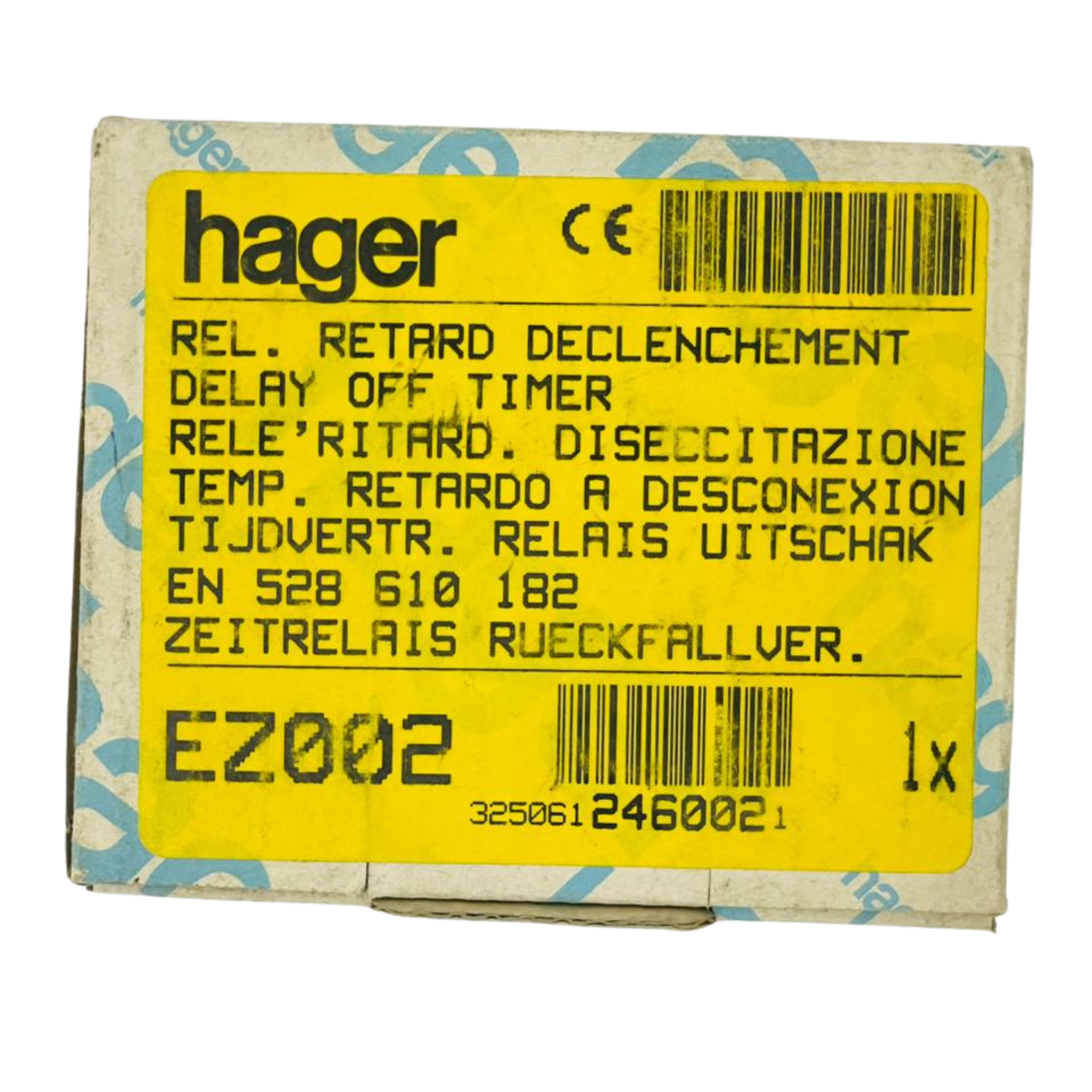 HAGER EZ002 Time Delay Relay 246002 – We Sell Stocks