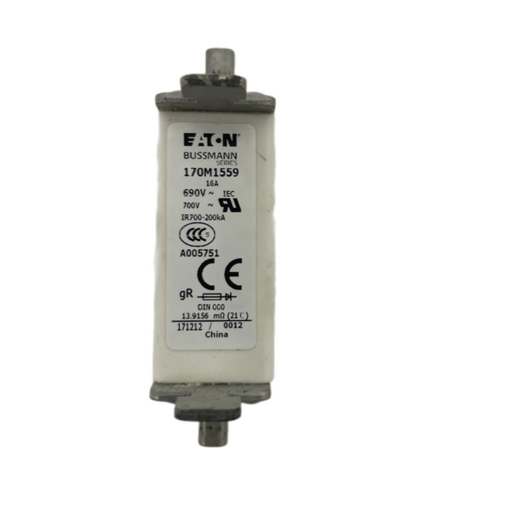 EATON Bussmann 170M1559D 16A 690Vac Power Module Fuse 10 Pieces in 1 box