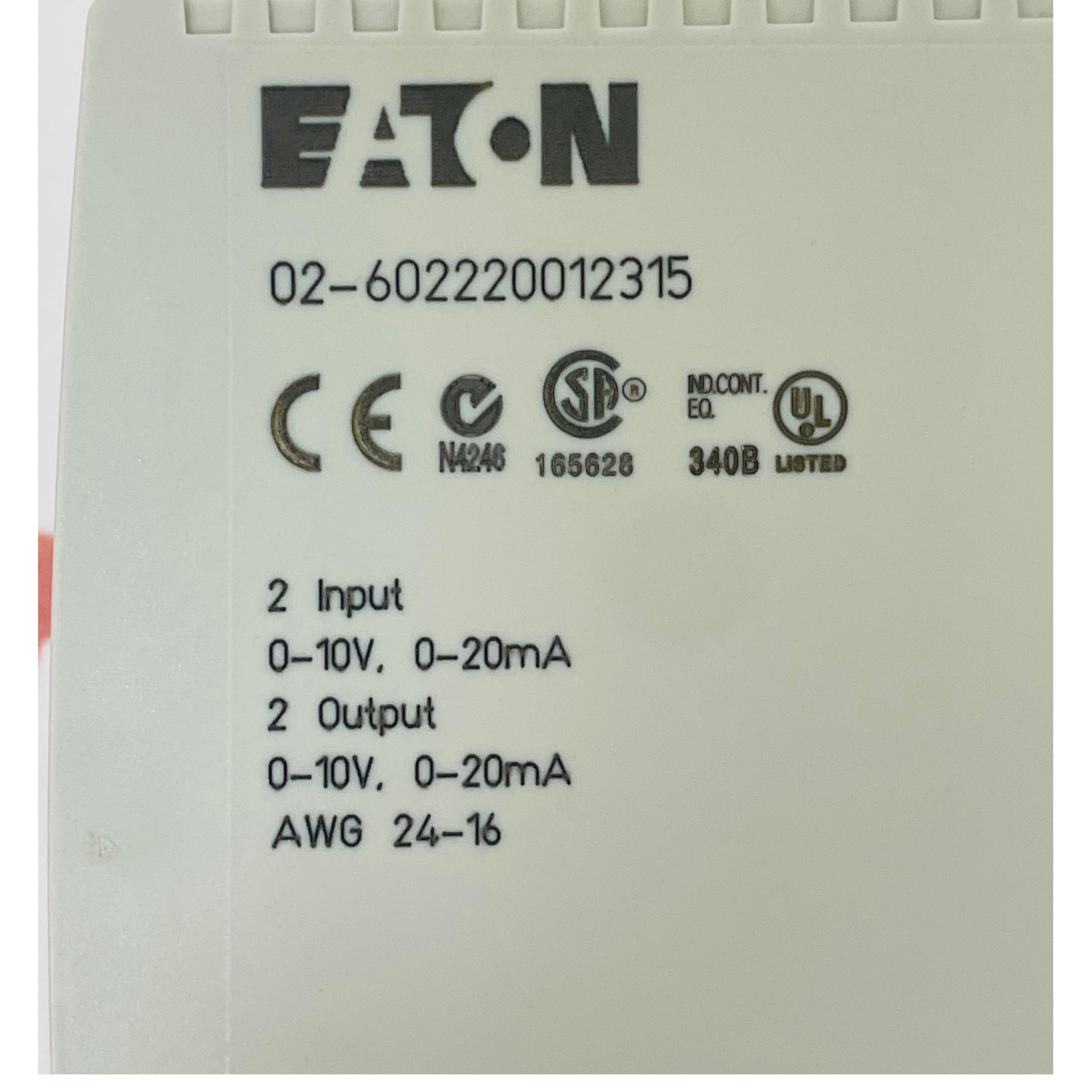EATON EU5E-SWD-2A2A Analog I/O Module – We Sell Stocks