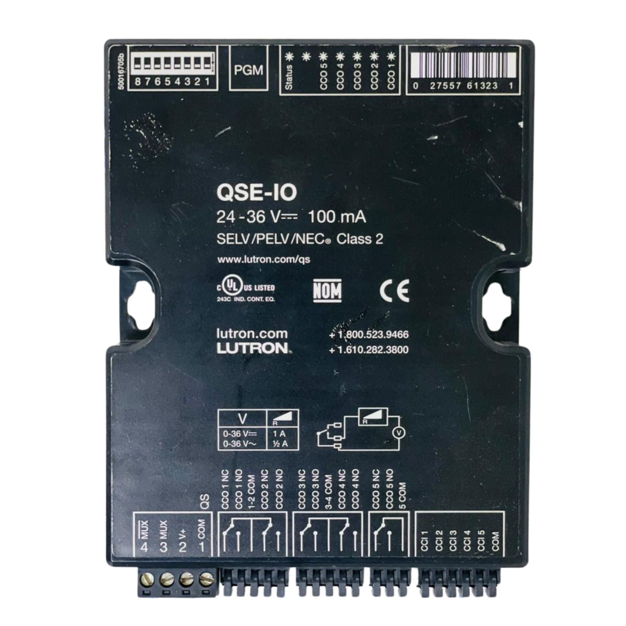 LUTRON QSE-IO Input Output Interface Module – We Sell Stocks