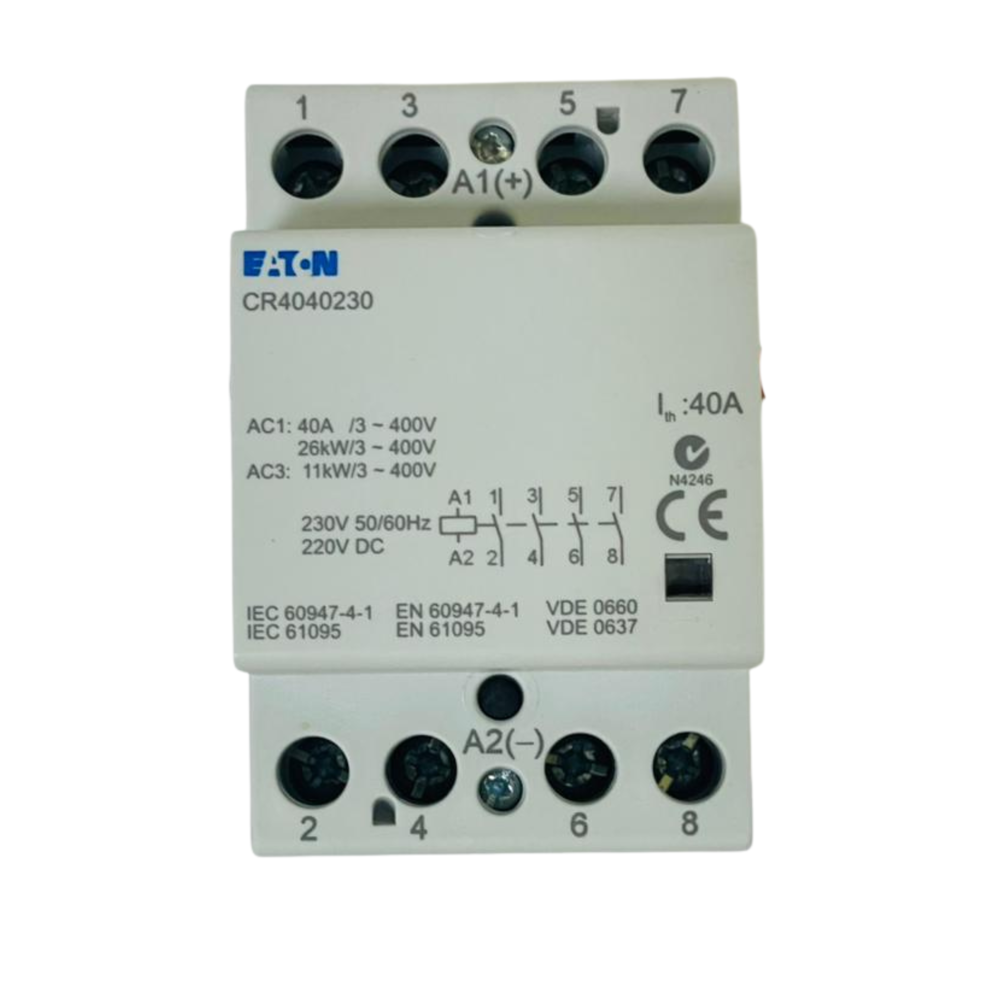 EATON CR4040230 Contactor 40A 230V AC/DC – We Sell Stocks