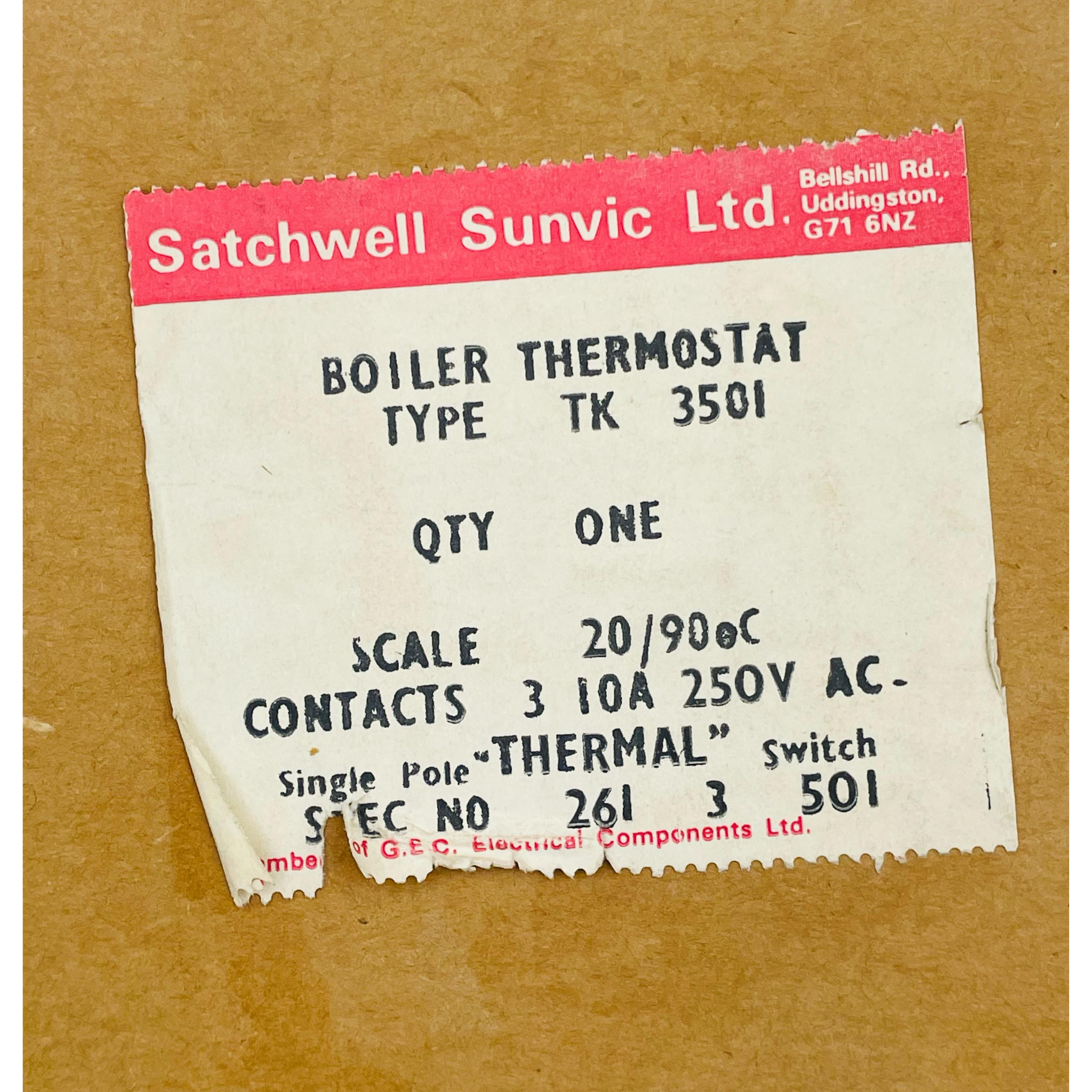 SATCHWELL TK3501 Boiler Thermostat 250V – We Sell Stocks