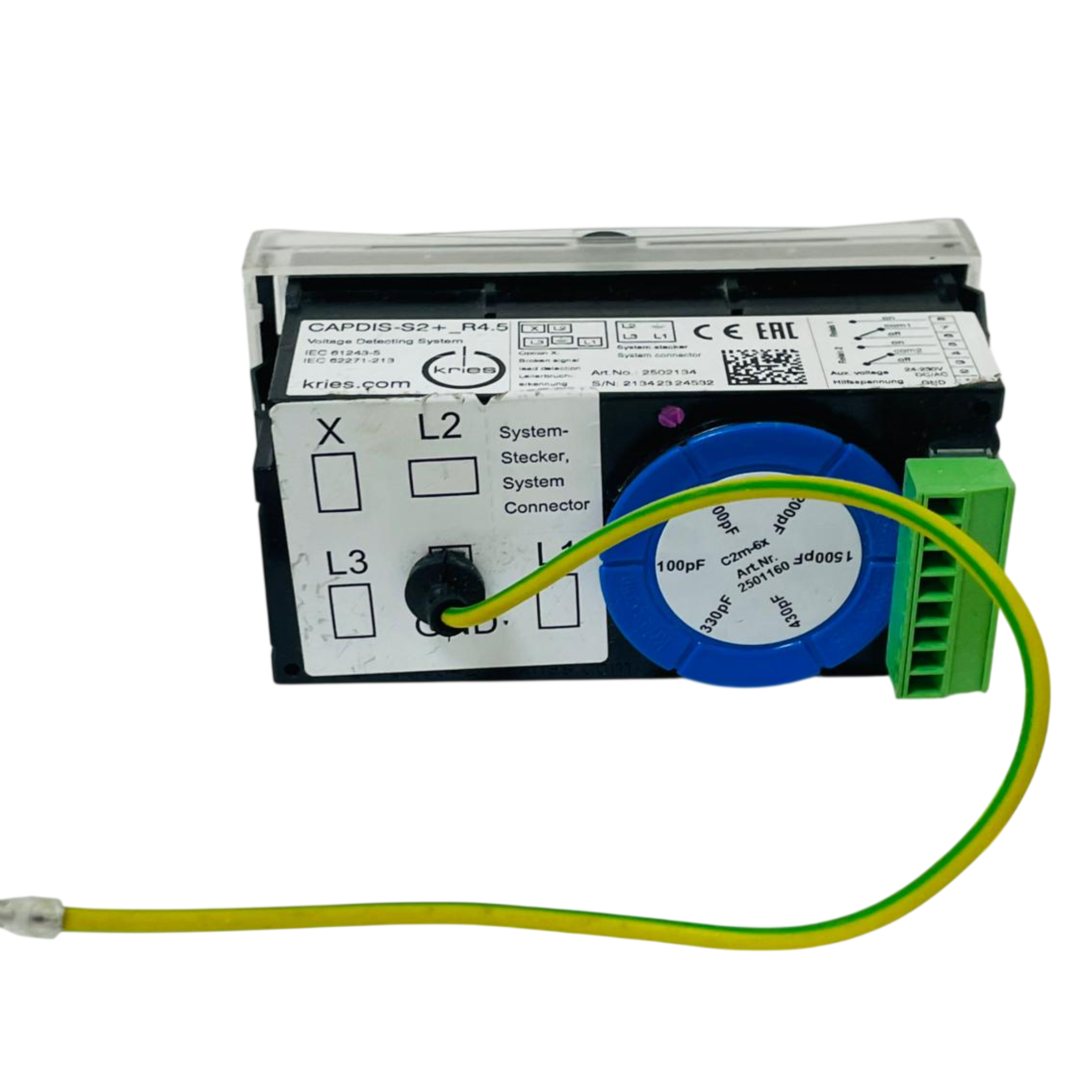 KRIES CAPDIS-S2+_R4.5 Voltage Detection System – We Sell Stocks