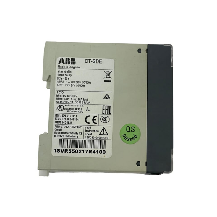 ABB CT-SDE 1SVR550217R4100 Time Relay