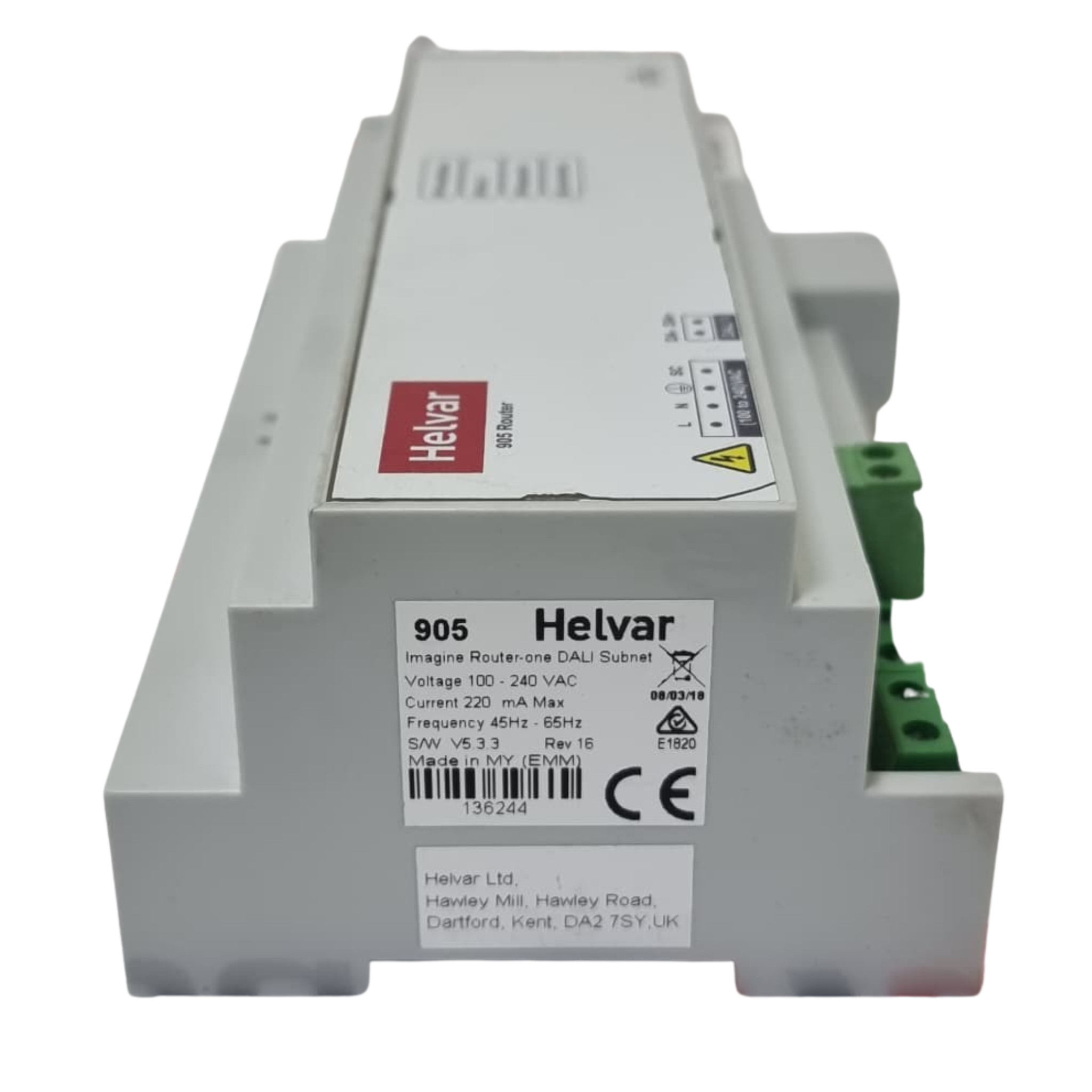 Lcs Router 905 Digidim HELVAR 905 DALI Router Lighting Control Module – We Sell Stocks