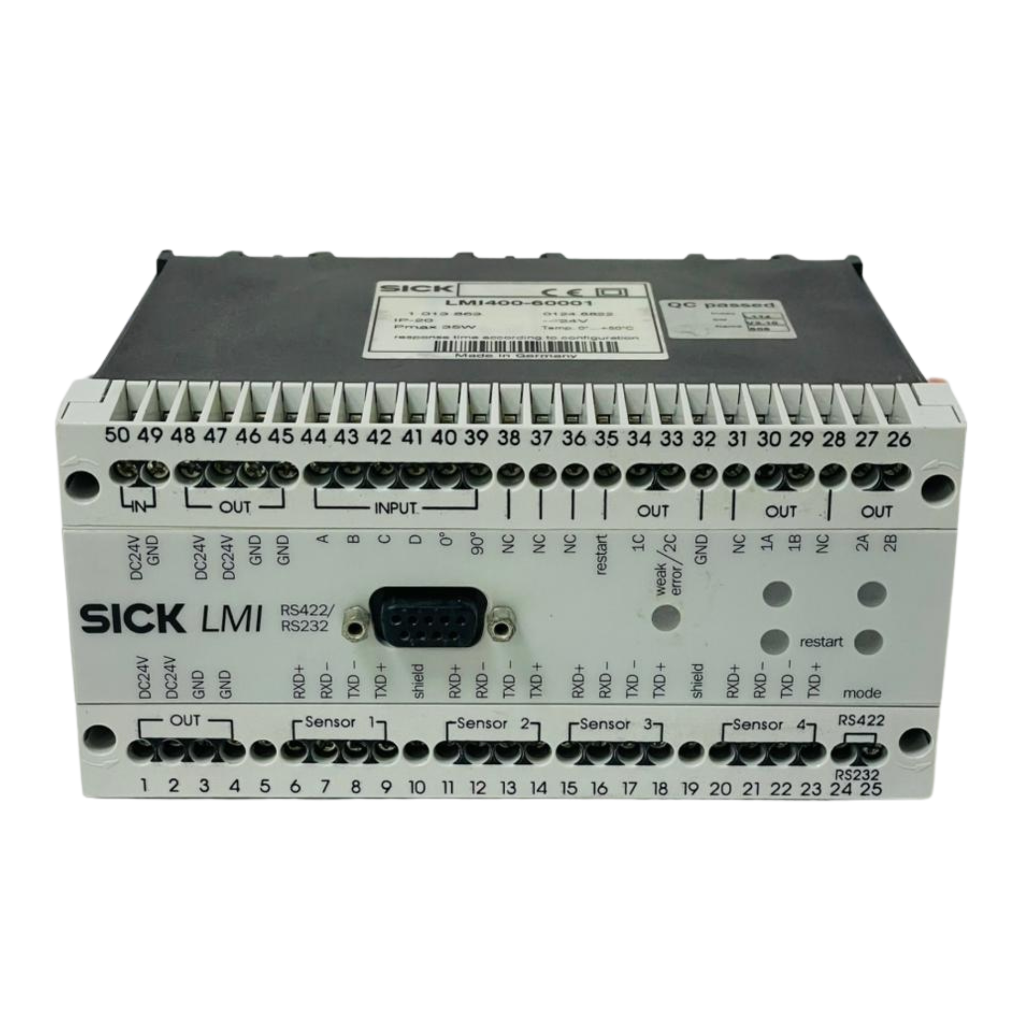 SICK LMI400-60001 Linear Measurement Interface – We Sell Stocks