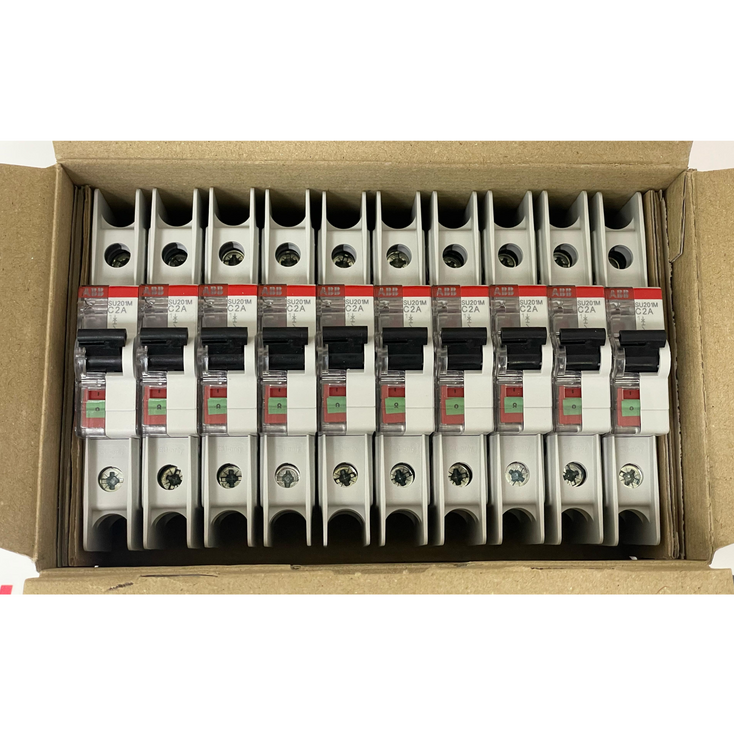 ABB SU201-C2OF Circuit Breaker 2A 2CDS971337R0024 (10 Pcs In 1 Box)