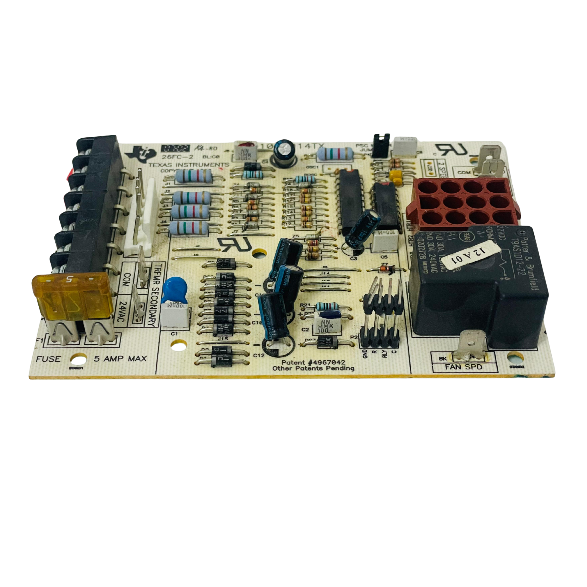 TEXAS INSTRUMENTS 26FC-2 Furnace Control Board HQ1085914TX – We Sell Stocks