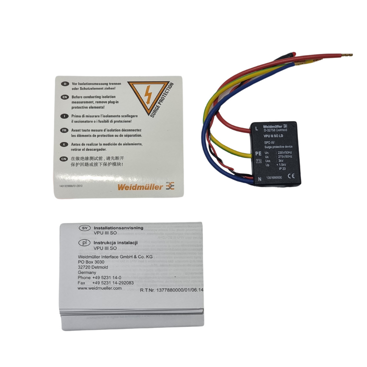 WEIDMULLER 1351680000 Surge Voltage Arrester