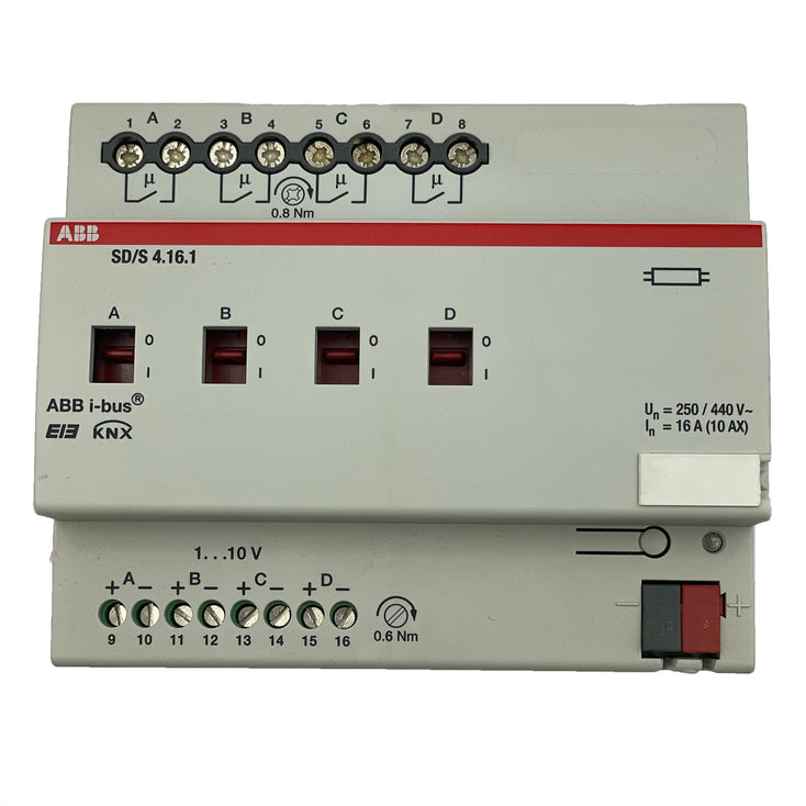ABB CDG 110080 R0011 SD/S 4.16.1 SWITCH/ DIM ACTUATOR