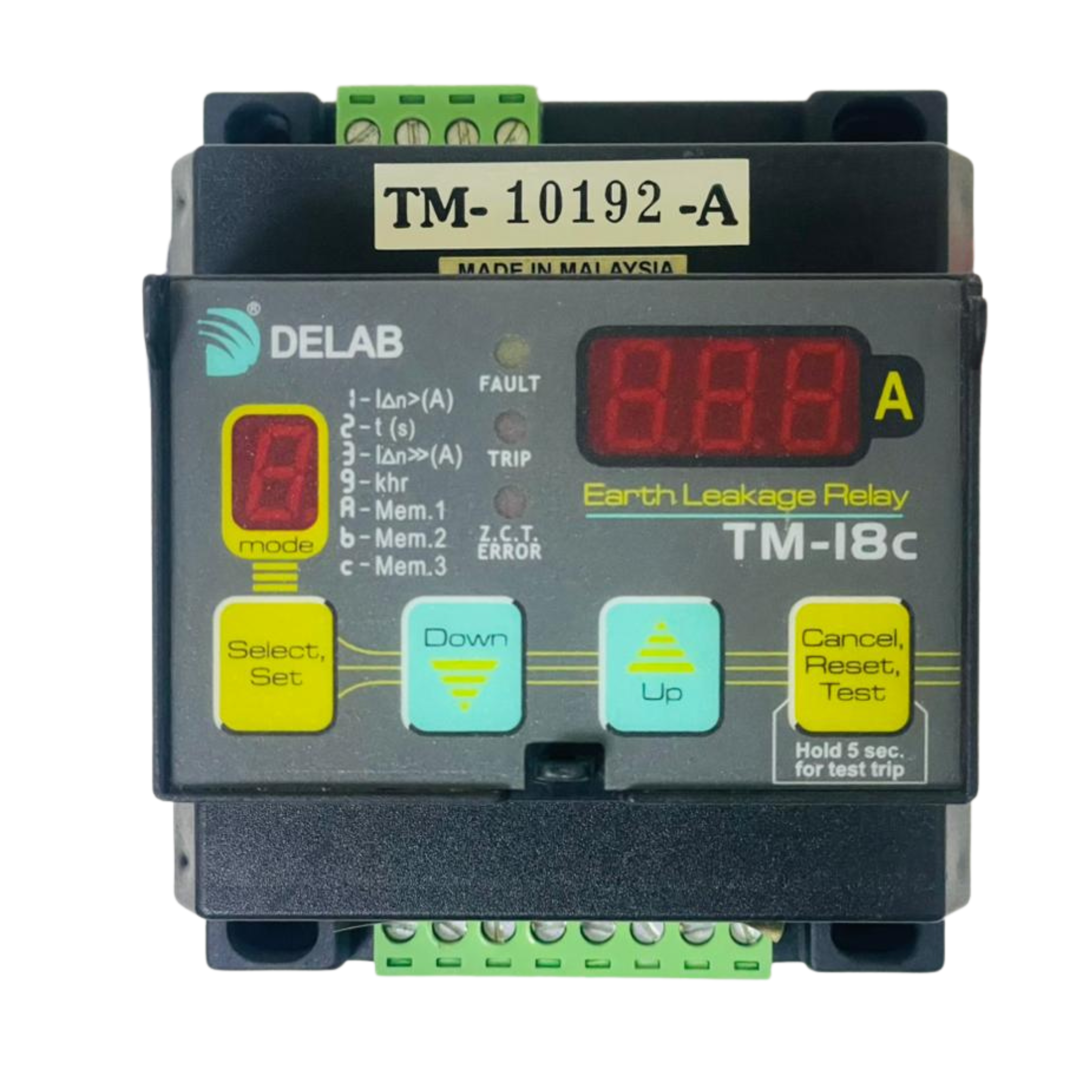 DELAB TM-18C Earth Leakage Protection Relay – We Sell Stocks