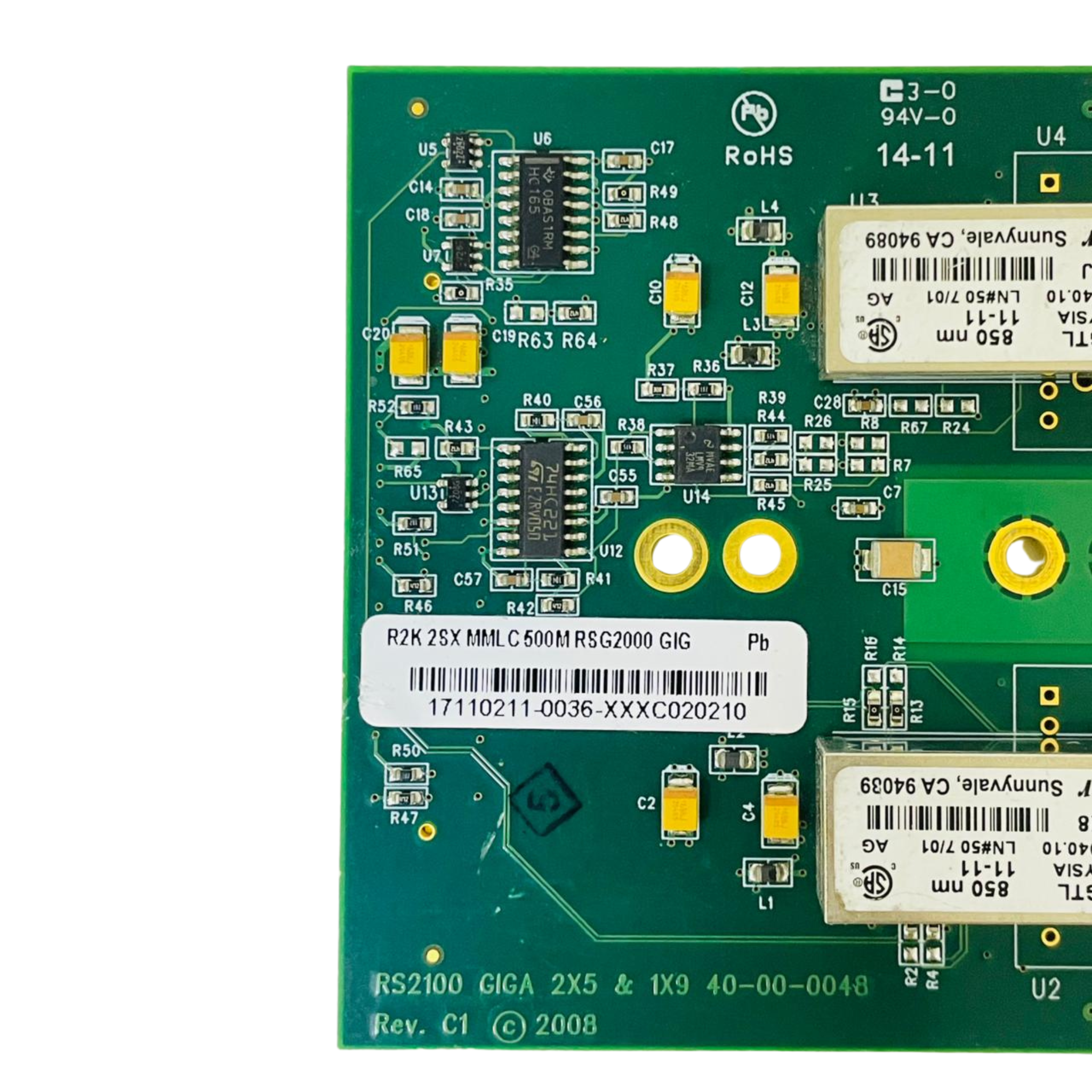 RS2100 GIGA Communication Interface PCB 40-00-0048 – We Sell Stocks