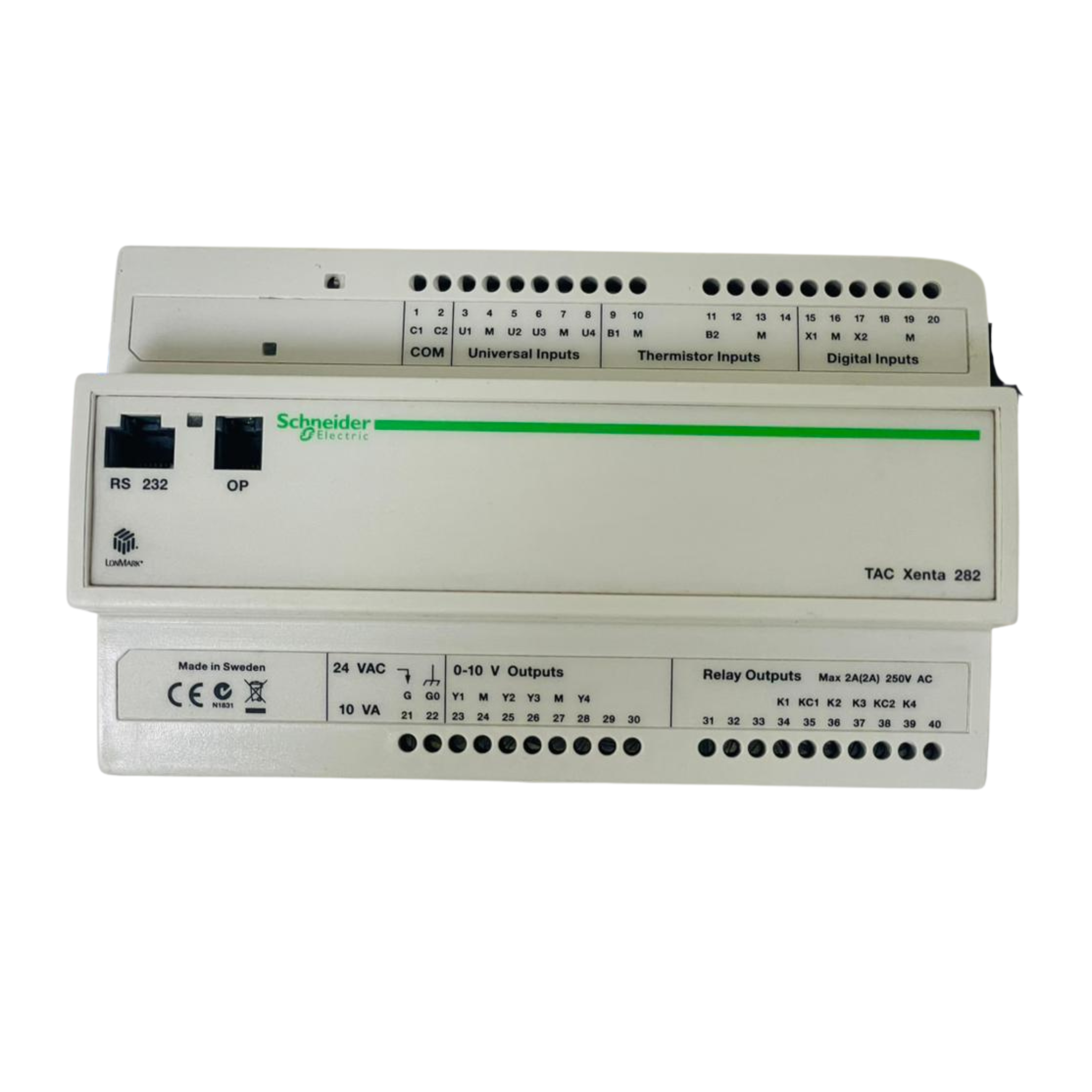 SCHNEIDER ELECTRIC TAC XENTA 282 Programmable Controller – We Sell Stocks