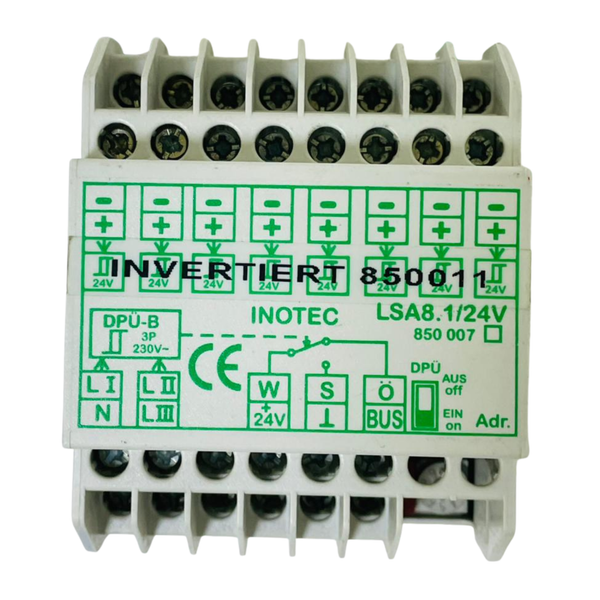 INOTEC LSA8.1/24V Switching Module 850007 – We Sell Stocks