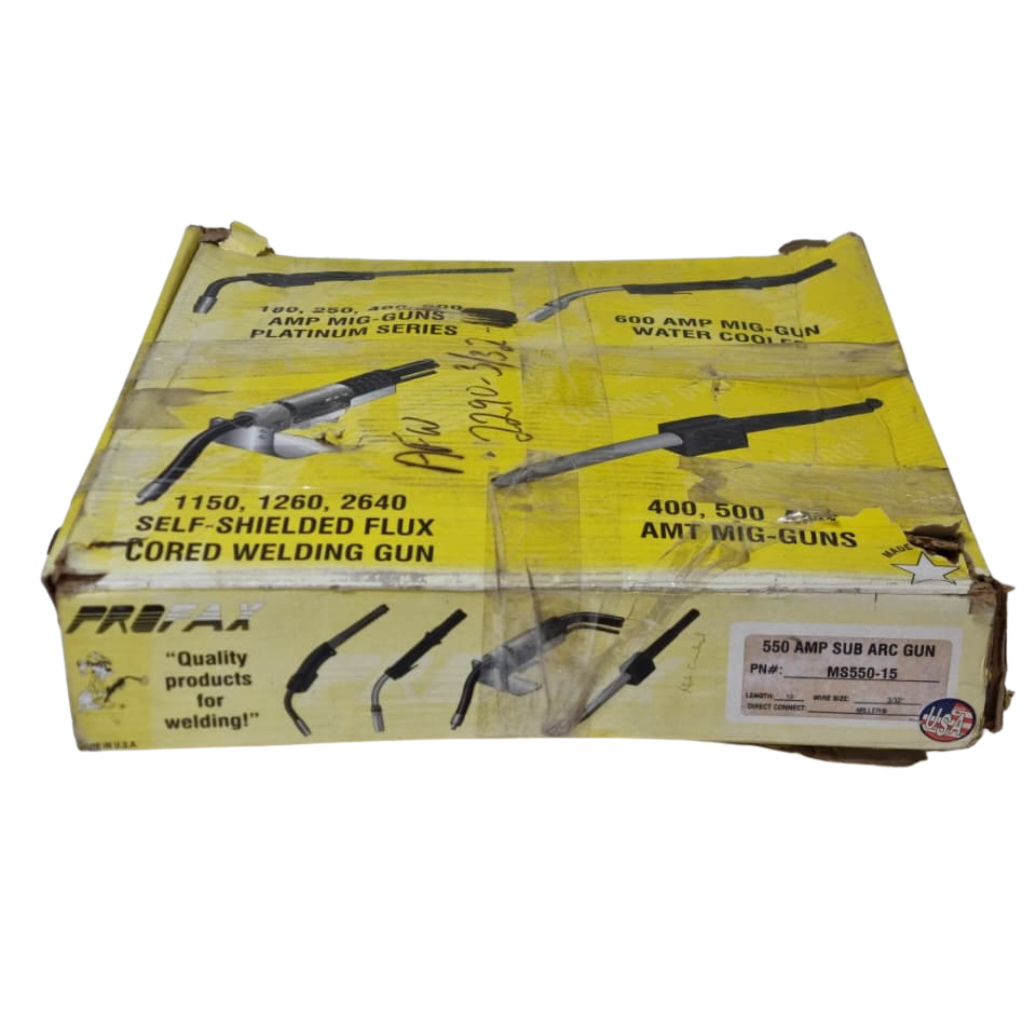 PROFAX MS550-15 Sub Arc Welding Gun – We Sell Stocks