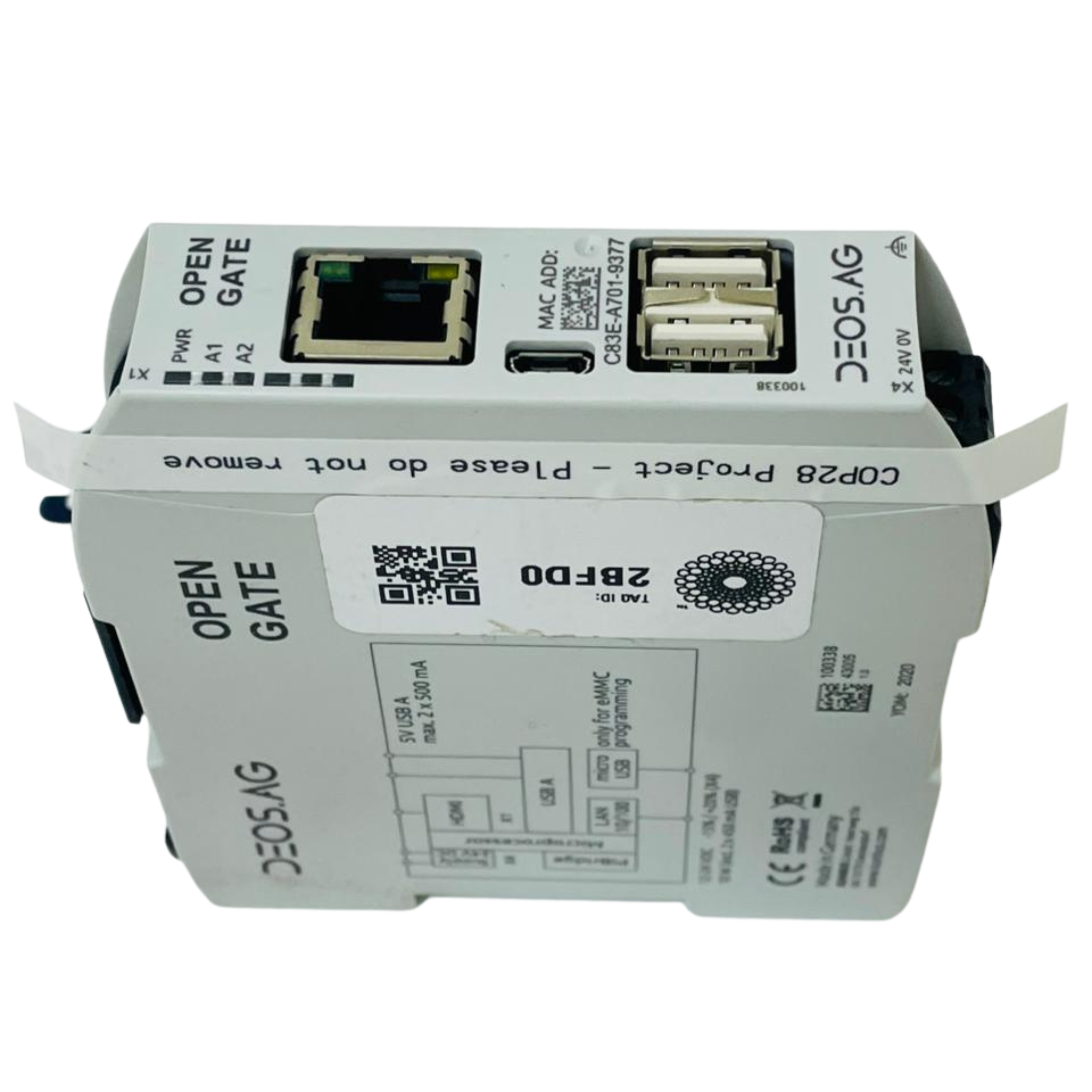 DEOS.AG Open Gate Industrial Gateway Module – We Sell Stocks