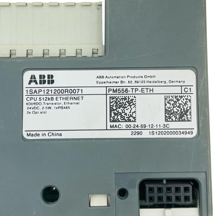 ABB PM556-TP-ETH Logic Controller 1SAP121200R0071