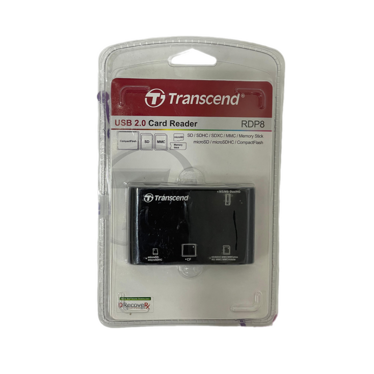 TRANSCEND TS-RDP8K USB 2.0 ALL-IN-1 MULTI CARD READER