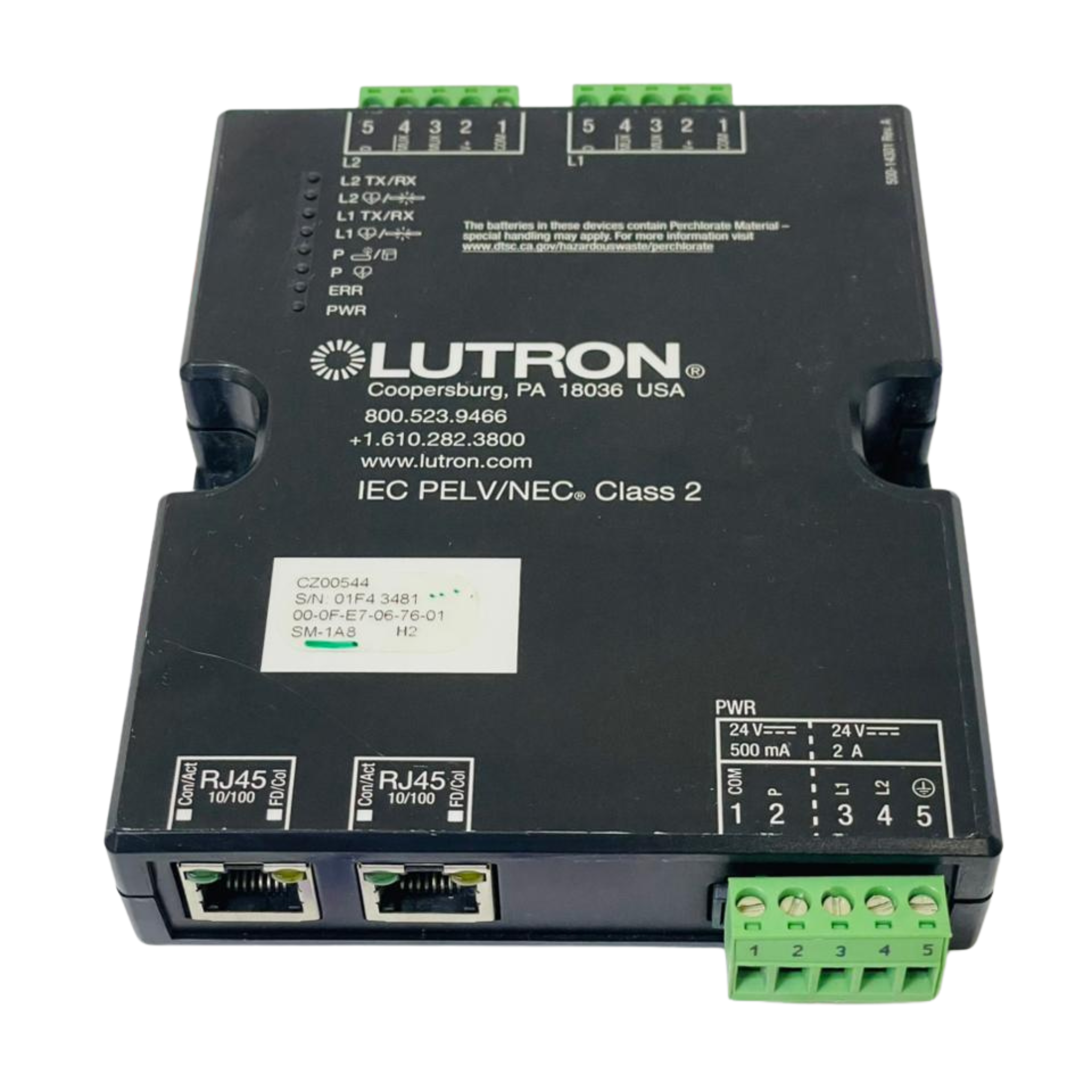 LUTRON CZ00544 High Speed Automation Controller – We Sell Stocks