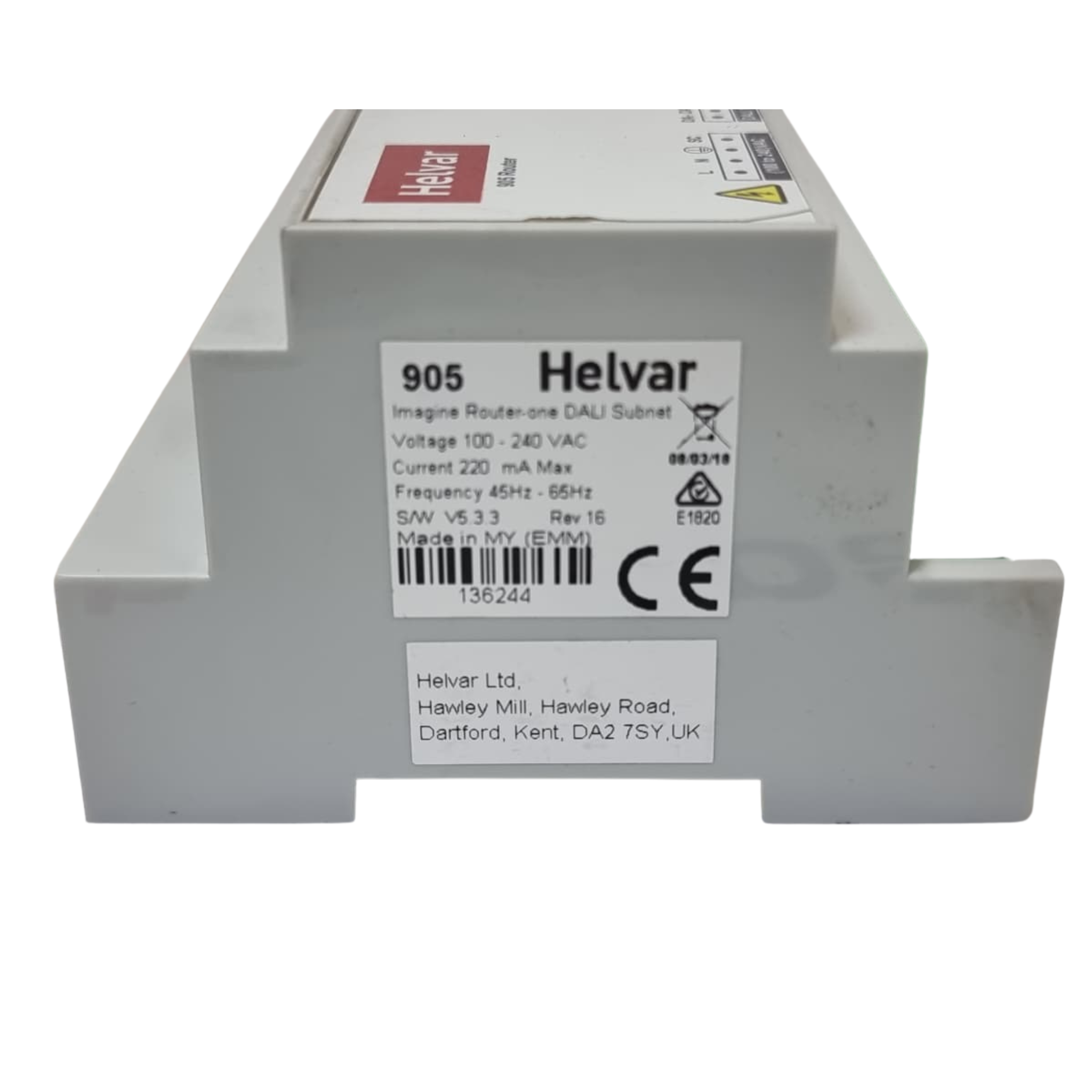 Helver 905 Router HELVAR 905 DALI Router Lighting Control Module – We Sell Stocks