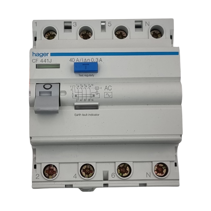 HAGER CF441J Circuit Breaker 40A 161650