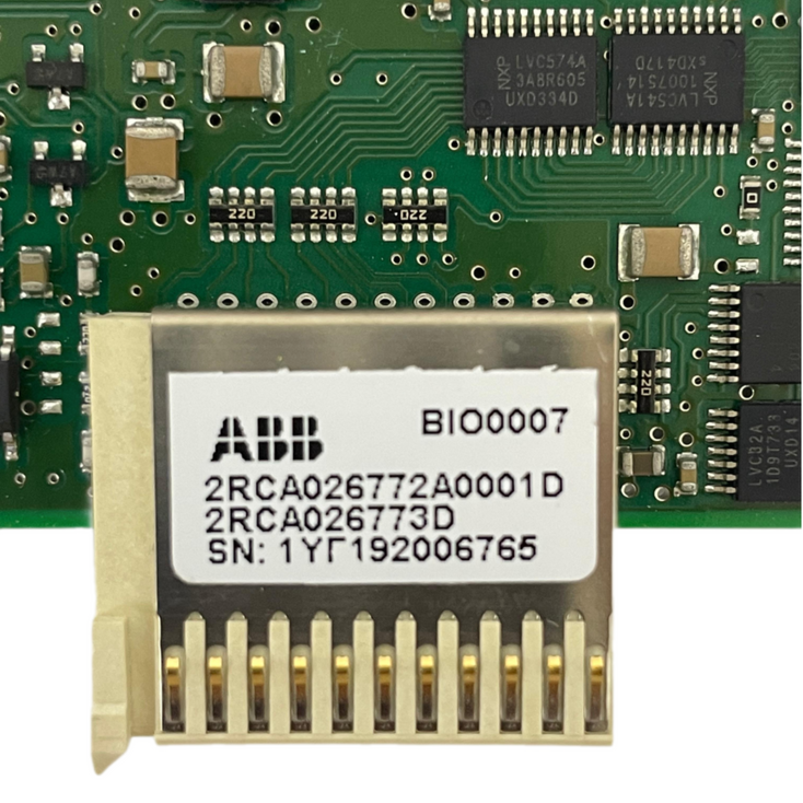 ABB BIO0007 2RCA026772A0001D Circuit Board 2RCA026773D