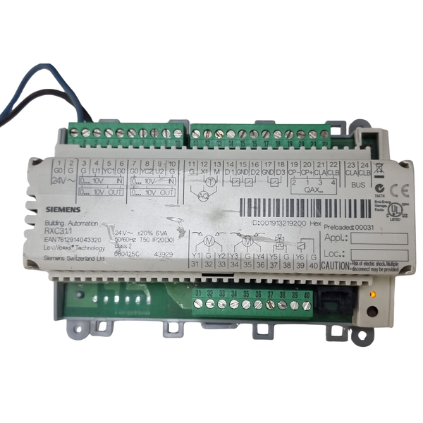 Siemens RXC31.1 Building Automation Controller – We Sell Stocks