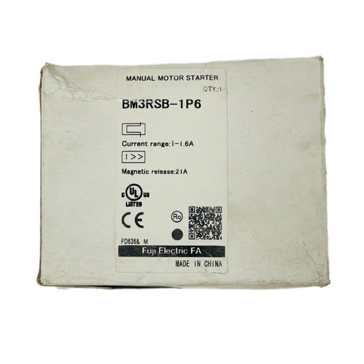 FUJI ELECTRIC BM3RSB-1P6 Motor Protection Circuit Breaker
