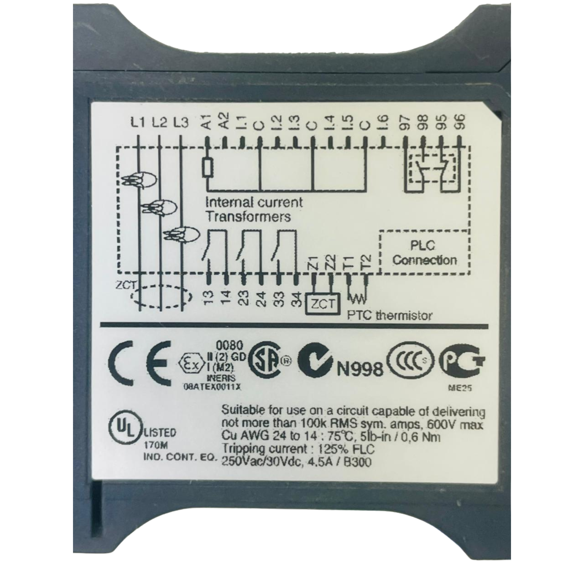 Schneider Electric LTMR08EFM Motor Management Relay 100–240VAC 5A – We ...