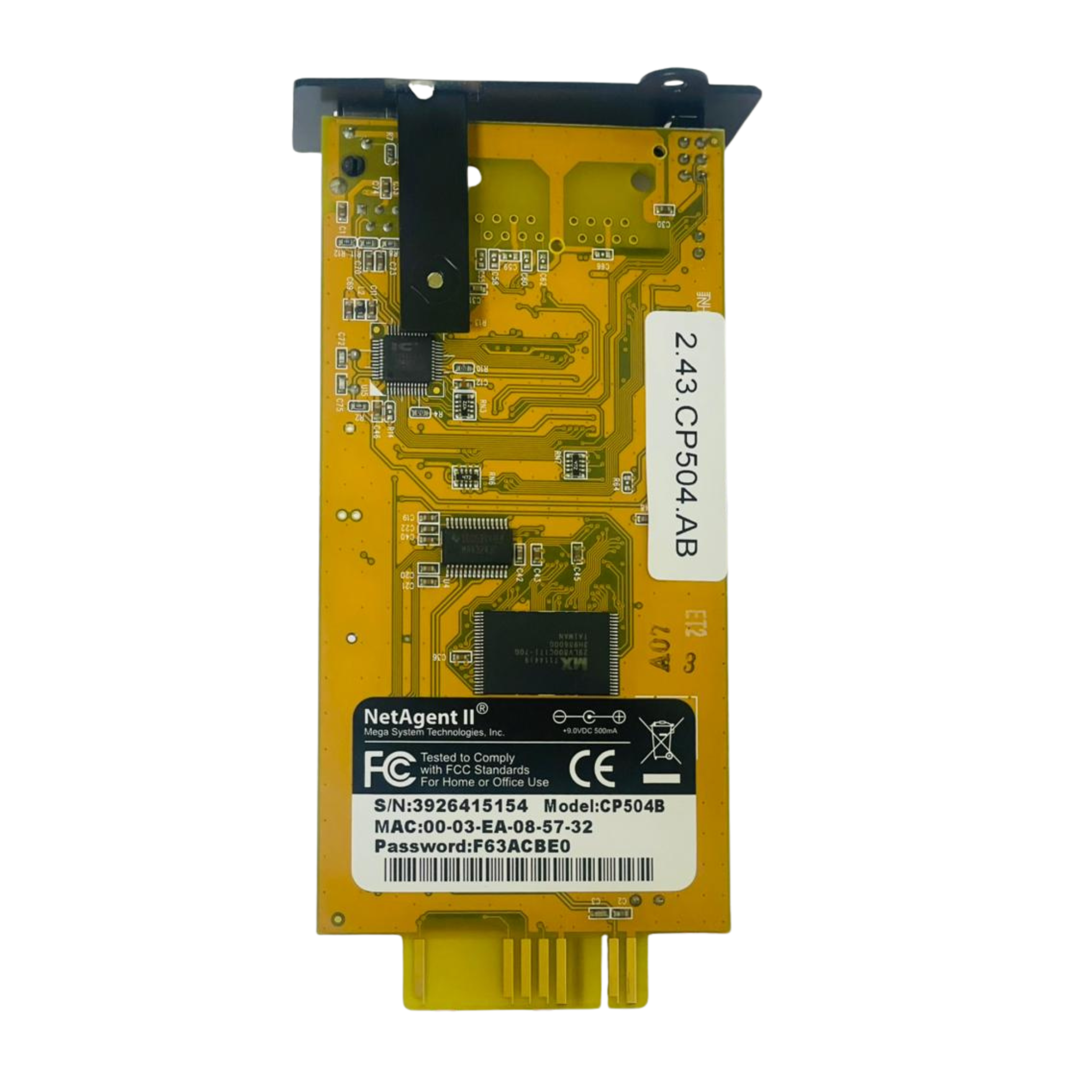 Mega System NetAgent II CP504B UPS SNMP Management Card – We Sell Stocks