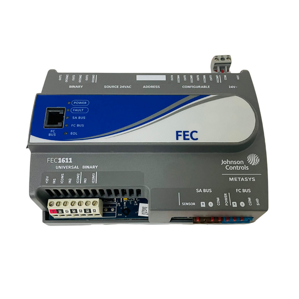Johnson Controls Field Controller JOHNSON CONTROLS MS-FEC1611-0 Field Equipment Controller – We Sell Stocks