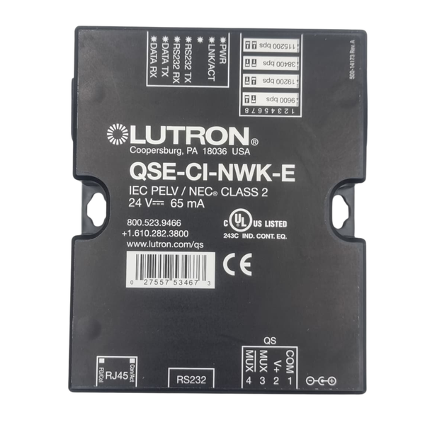 LUTRON QSE-CI-NWK-E Control Interface Module – We Sell Stocks
