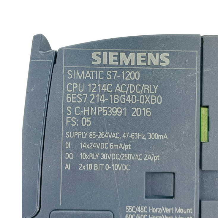 SIEMENS SIMATIC 6ES7214-1BG40-0XB0 Compact Switch Module