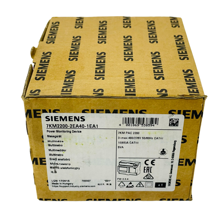 SIEMENS 7KM2200-2EA40-1EA1 Power Monitoring Device