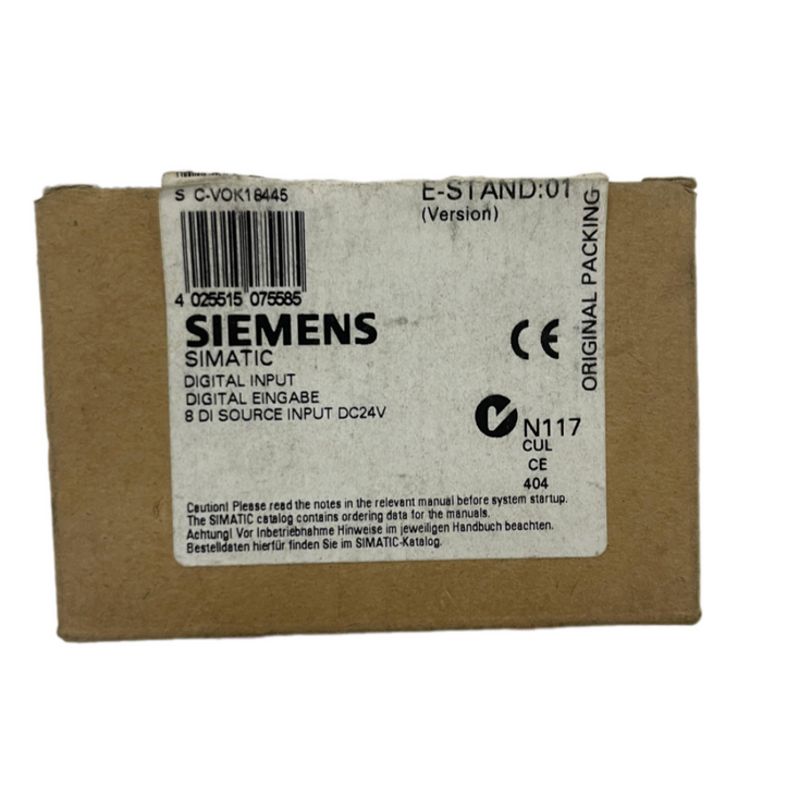 SIEMEN 6ES7131-4BF00-0AA0 Simatic ET200SP Digital Input Module