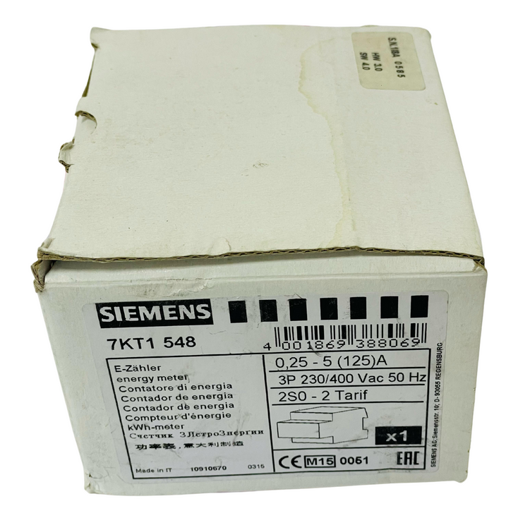 SIEMENS 7KT1548 Energy Meter