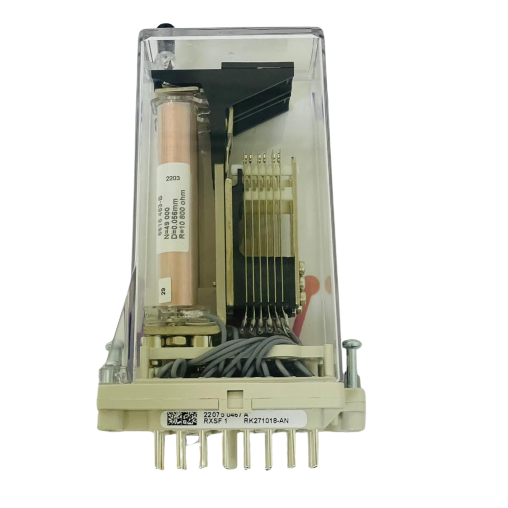 ABB RXSF1 Electromechanical Relay Module RK271018-AN 110–125V DC – We ...