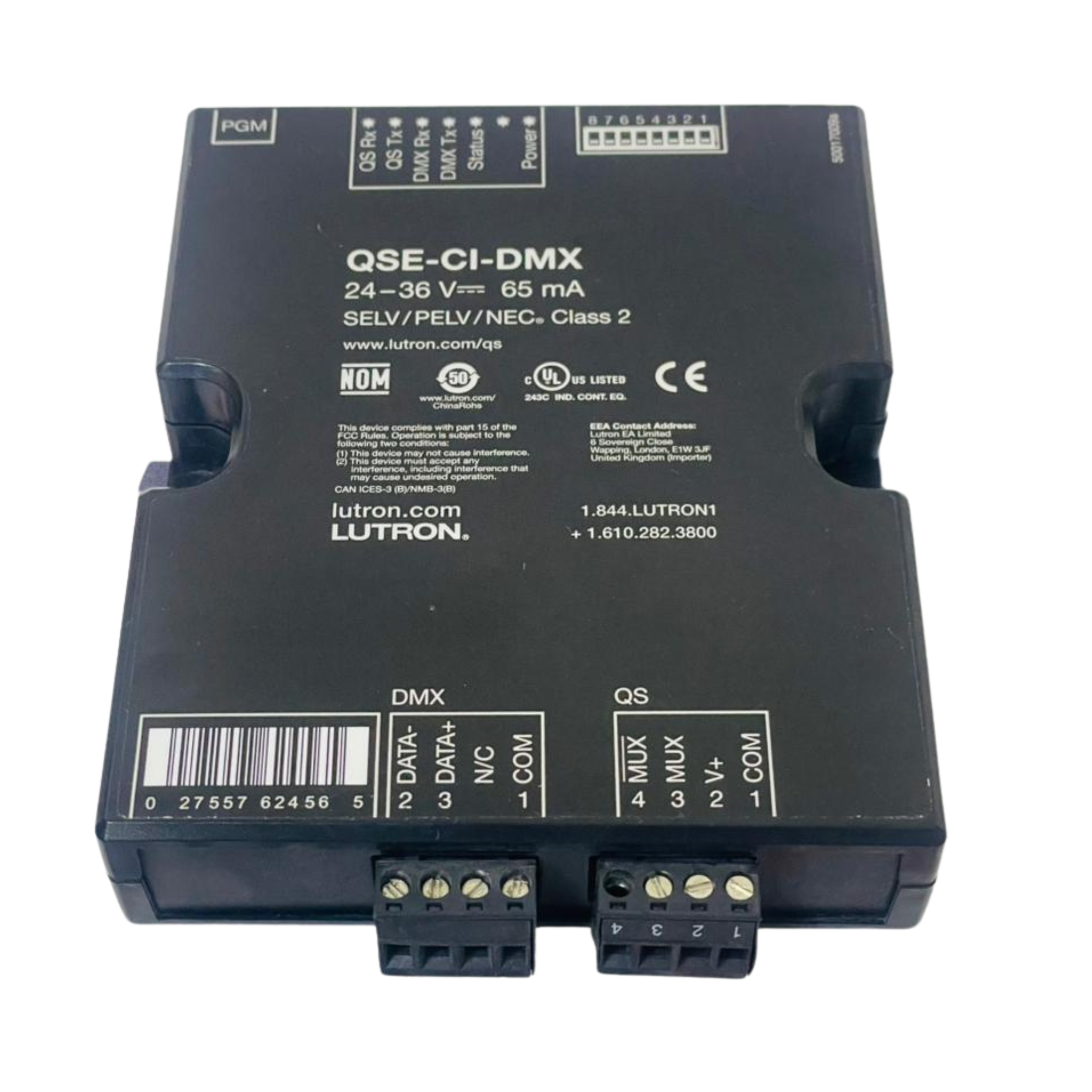 Lutron QSE-CI-DMX DMX Lighting Control Interface – We Sell Stocks