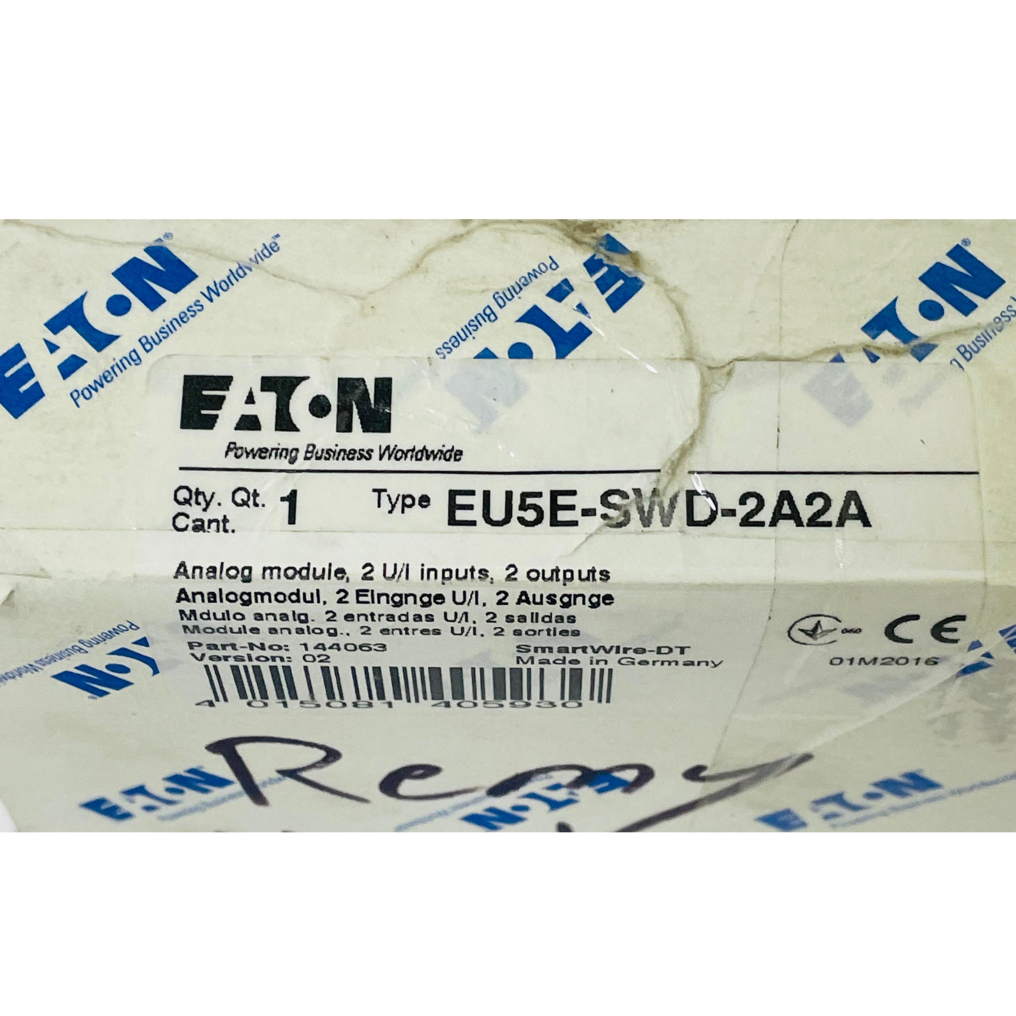 EATON EU5E-SWD-2A2A Analog I/O Module – We Sell Stocks